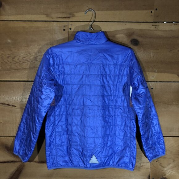 L.L. Bean Primaloft Packaway Colorblock Quilted Jacket Girls Size Large 14-16 - Picture 9 of 13